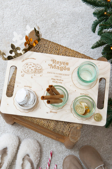Bandeja comida Reyes Magos
