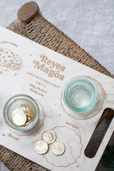 Bandeja comida Reyes Magos