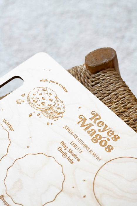 Bandeja comida Reyes Magos