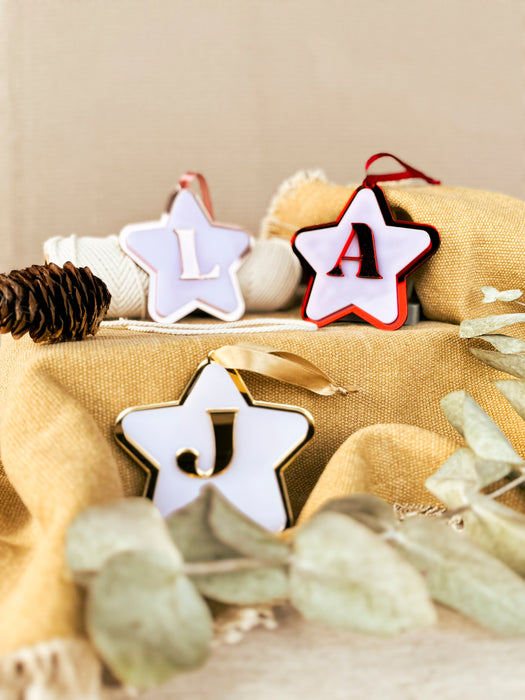 Bola de Navidad personalizada - Estrella