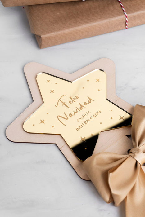 Estrella de Navidad - Golden