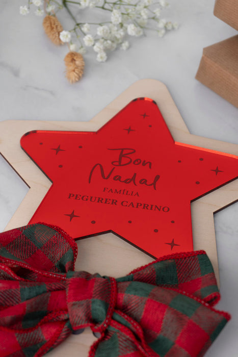 Estrella de Navidad - Golden