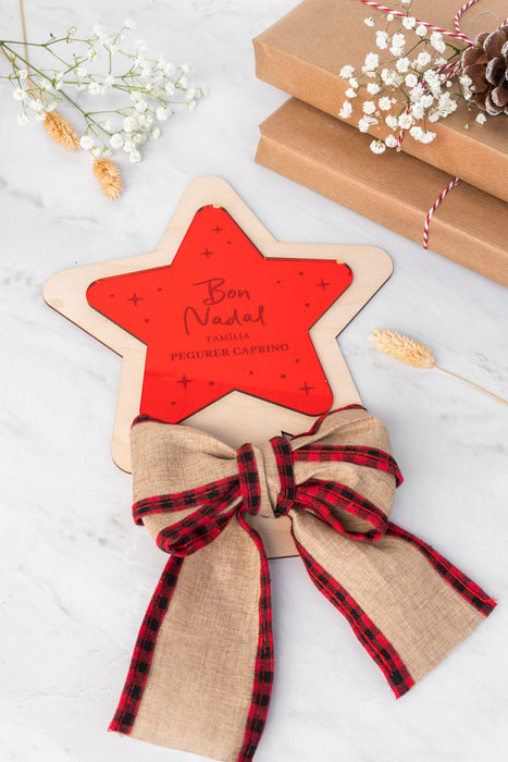 Estrella de Navidad - Golden