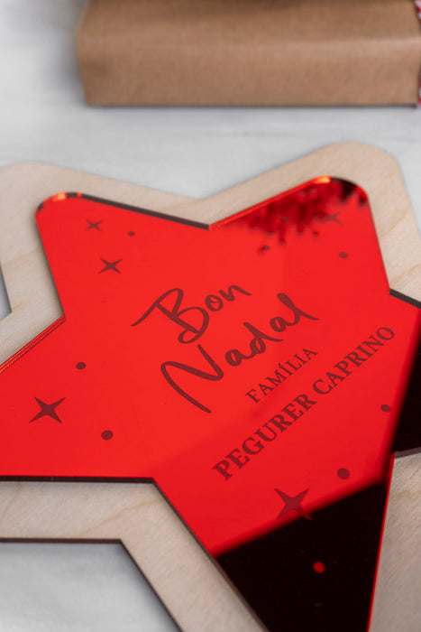 Estrella de Navidad - Golden