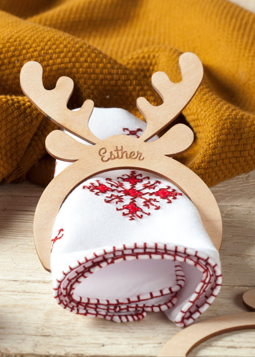 Servilletero de Navidad - Reno