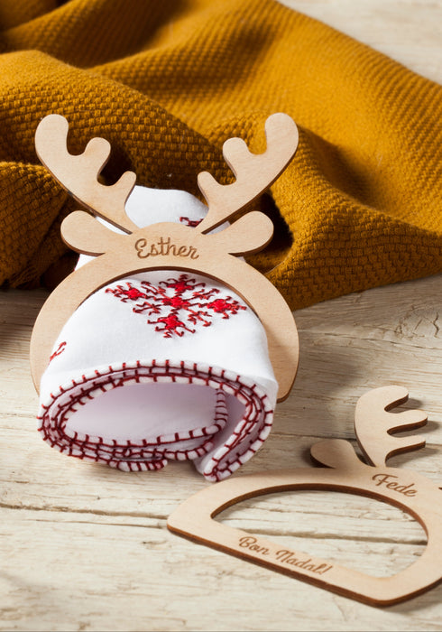 Servilletero de Navidad - Reno