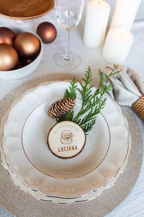 Marcasitio de Navidad - Corteza de árbol