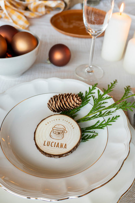 Marcasitio de Navidad - Corteza de árbol