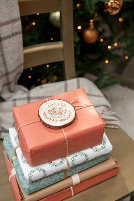 Marcasitio de Navidad - Corteza de árbol