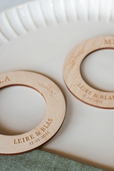 Servilletero boda - circular